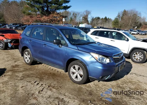 2015 Subaru Forester 2.5I from USA, damaged, VIN JF2SJABC9FH446128